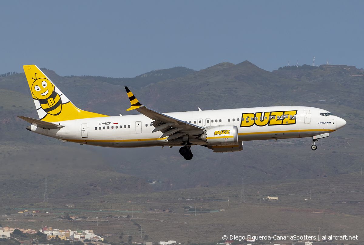 SP-RZE (62323) 2021 Boeing 737-8200 MAX