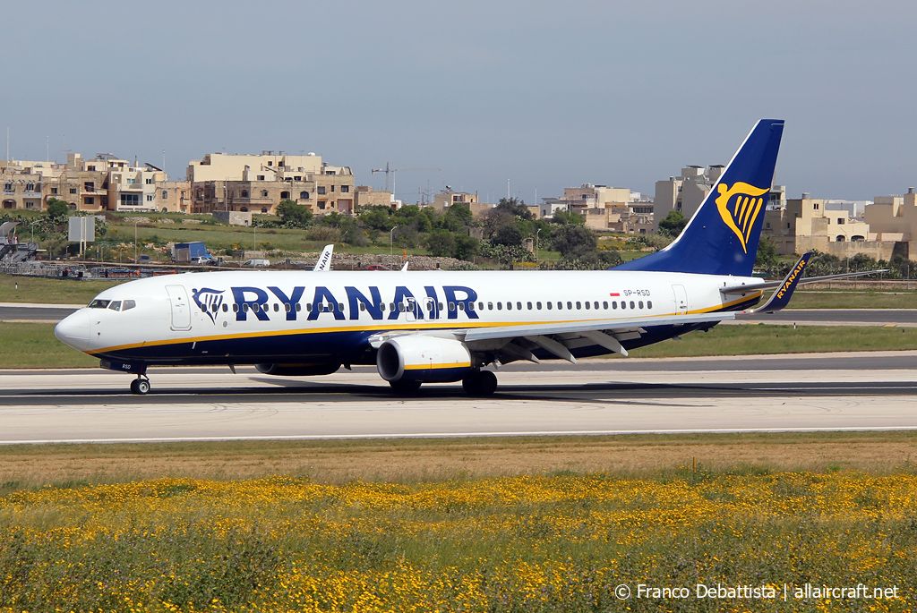 SP-RSD · Boeing 737-8AS(WL) · (MLA / LMML)