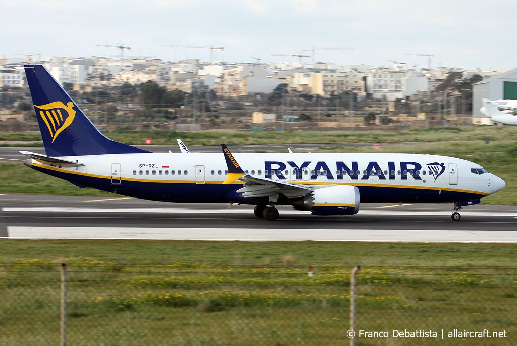 SP-RZL · Boeing 737-8200 MAX · (MLA / LMML)
