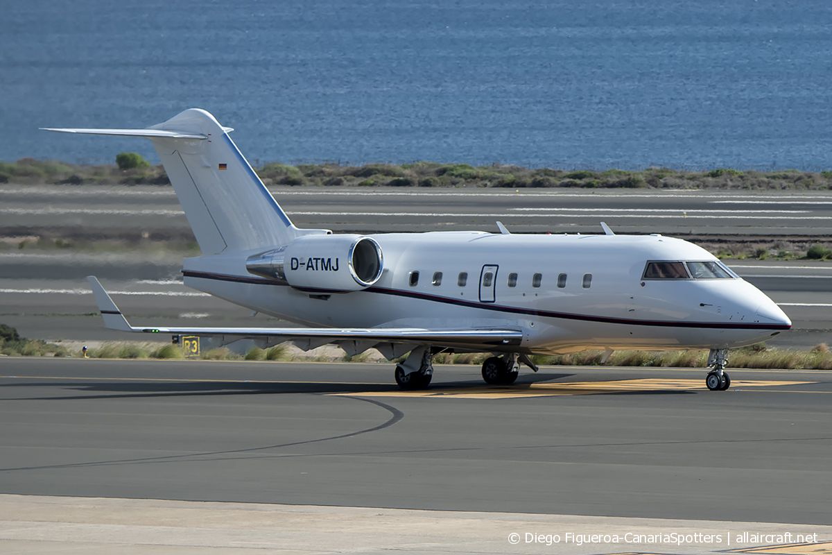 D-ATMJ · Bombardier CL-600-2B16 Challenger 604 · (LPA / GCLP)