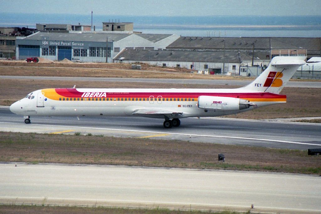 EC-FEY · McDonnell Douglas MD-87 · (LIS / LPPT)