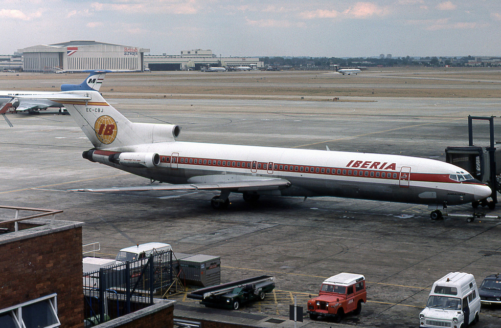 EC-CBJ · Boeing 727-256/Adv · (LHR / EGLL)