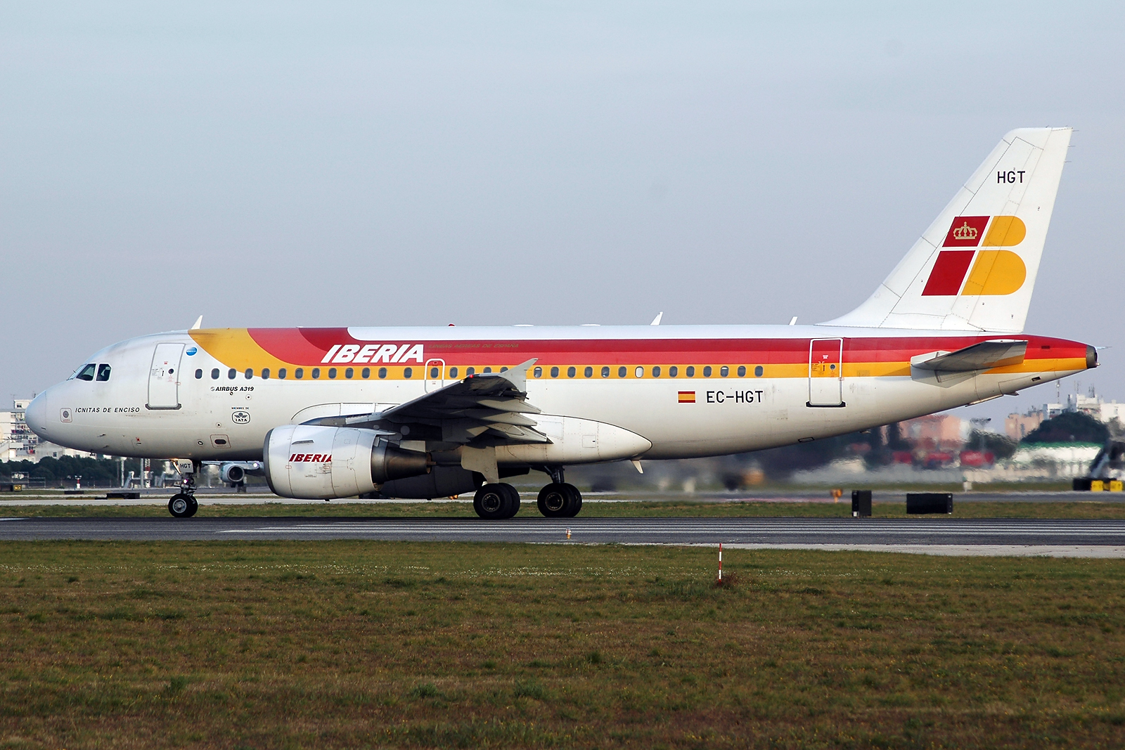 EC-HGT · Airbus A319-111 · (LIS / LPPT)
