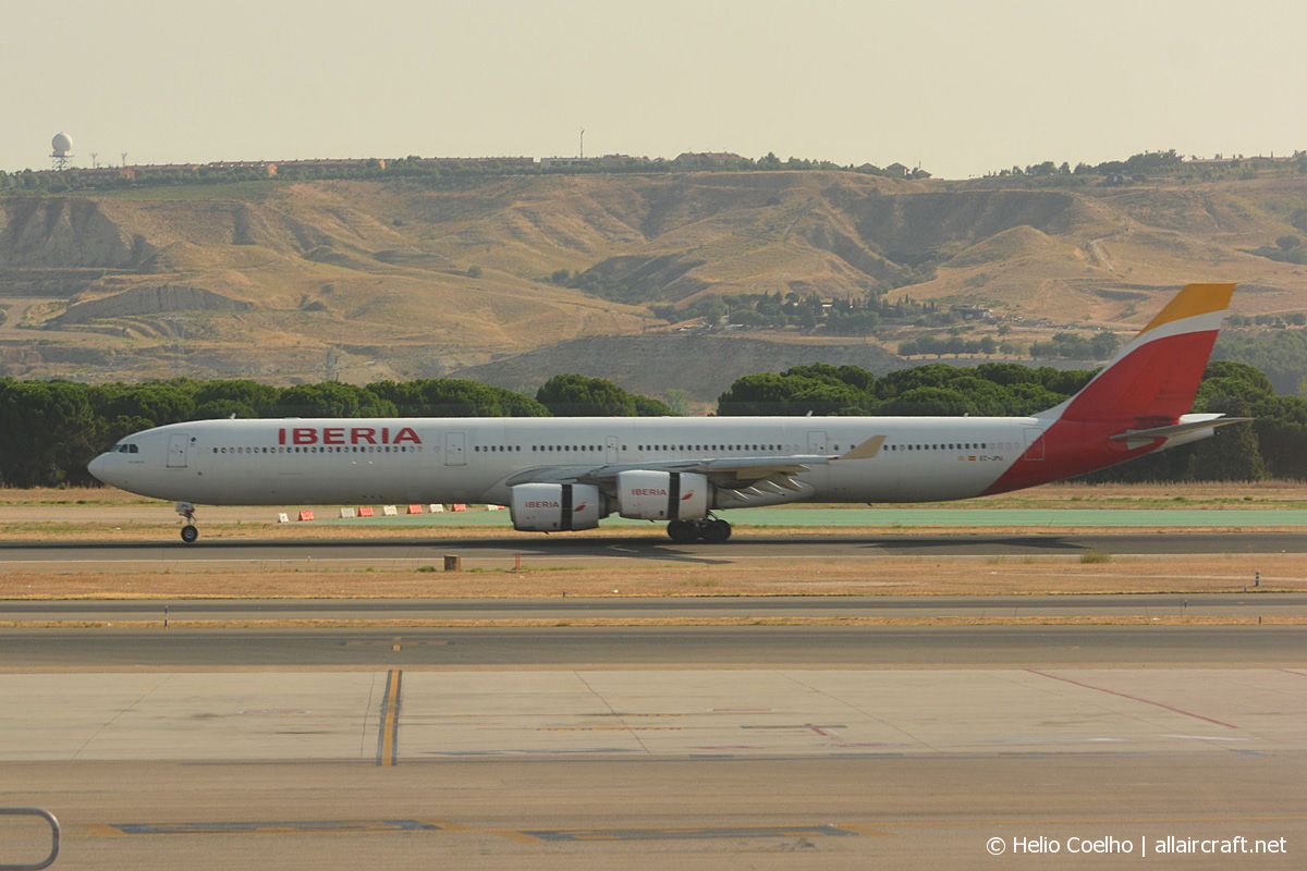 EC-JPU · Airbus A340-642 · (MAD / LEMD)