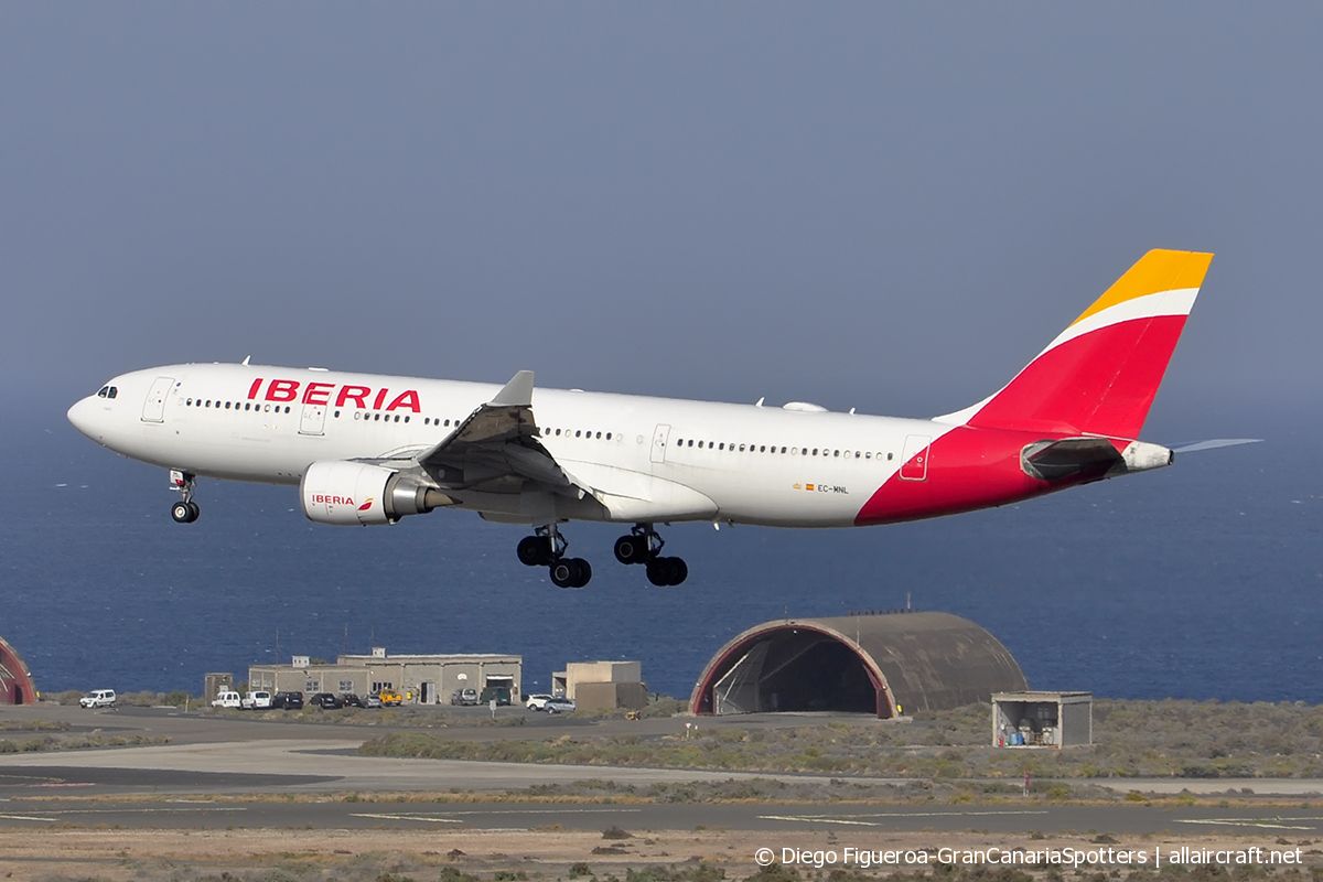 EC-MNL · Airbus A330-202 · (LPA / GCLP)