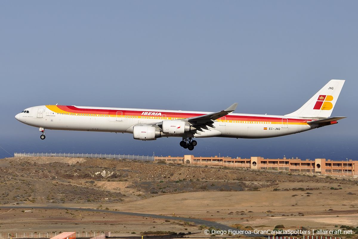 EC-JNQ · Airbus A340-642 · (LPA / GCLP)