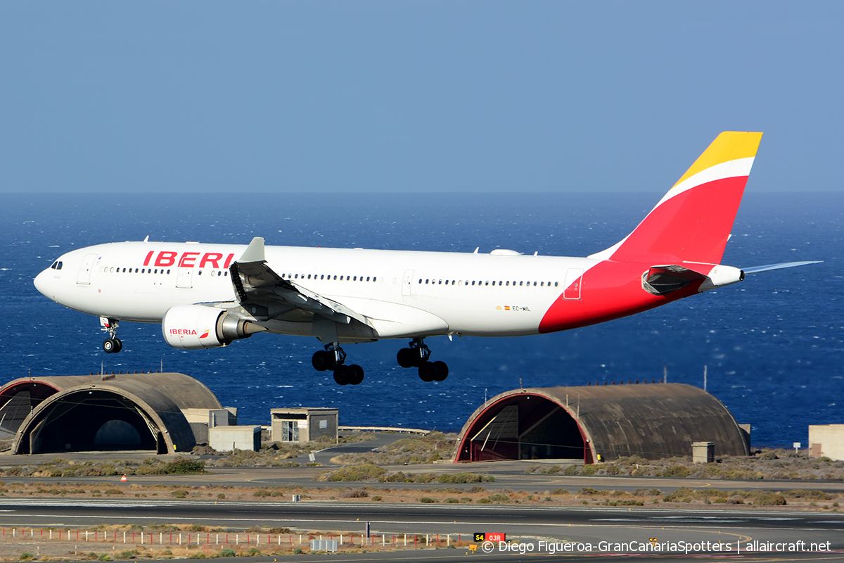 EC-MIL · Airbus A330-202 · (LPA / GCLP)