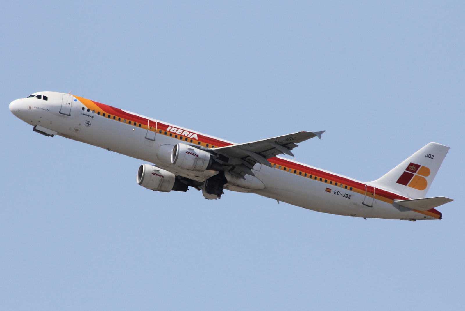 EC-JQZ · Airbus A321-211 · (FCO / LIRF)