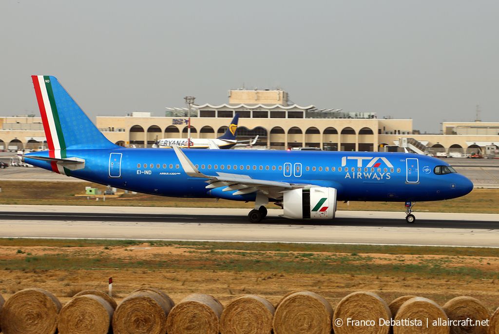 EI-IND · Airbus A320-272NE · (MLA / LMML)