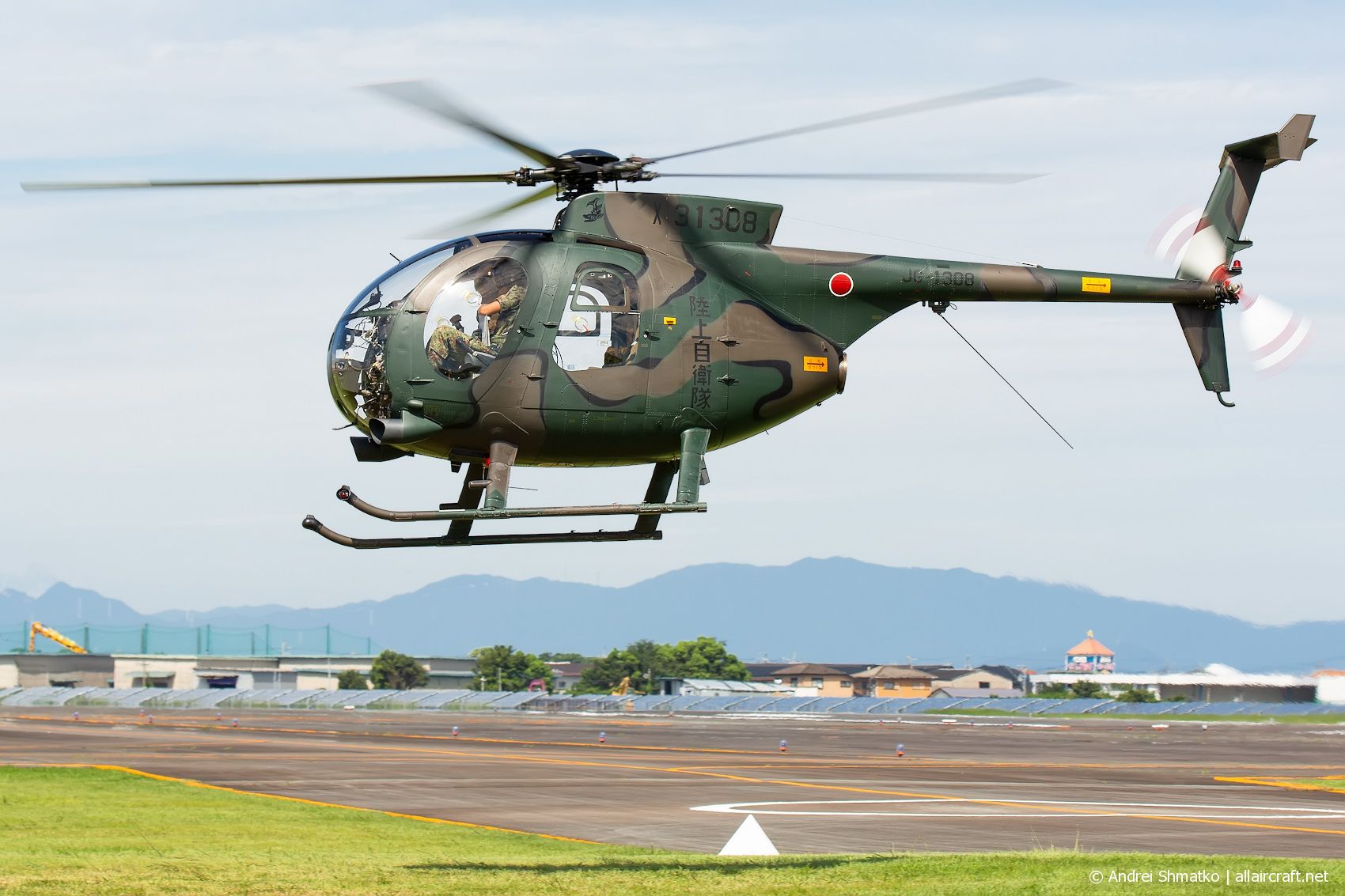 31308 · Kawasaki OH-6D · (RJOE)