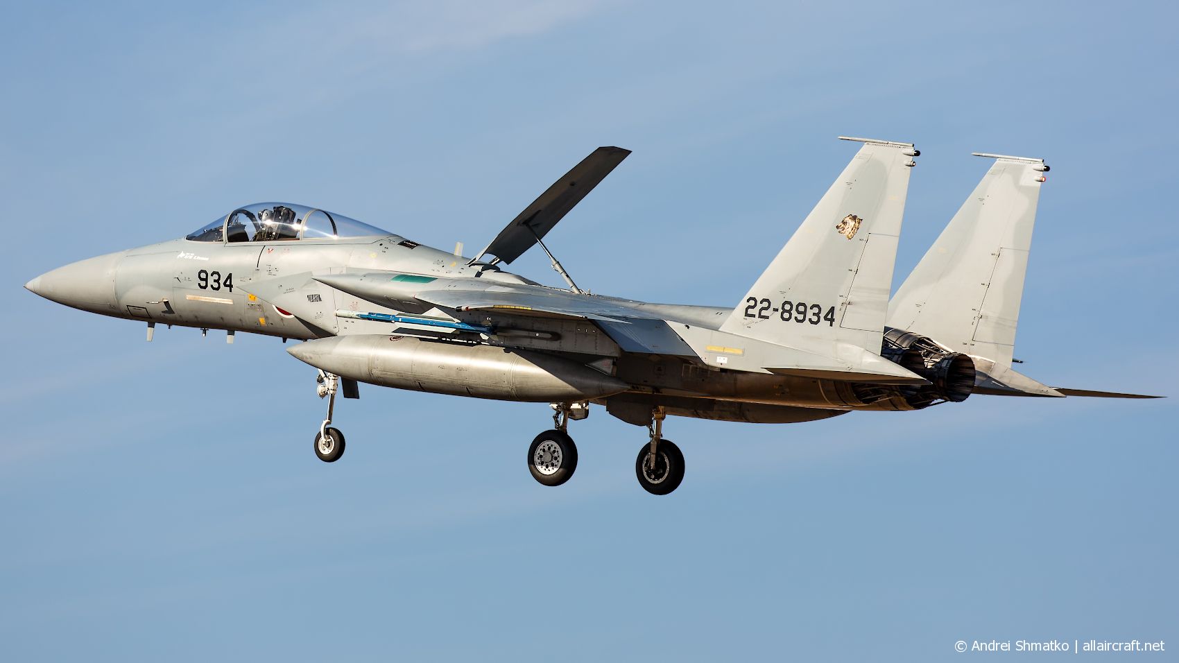 22-8934 · McDonnell Douglas F-15J Eagle · (KMQ / RJNK)