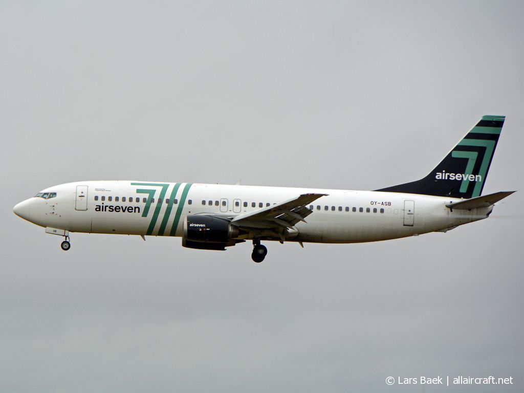 OY-ASB (27007) 1992 Boeing 737-430