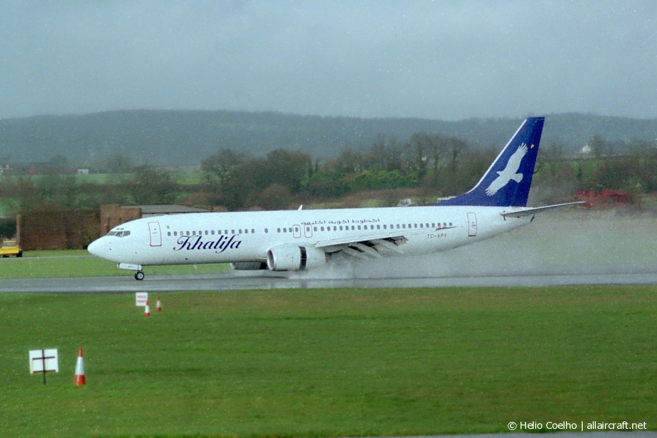 TC-APY · Boeing 737-86N · (EXT / EGTE)