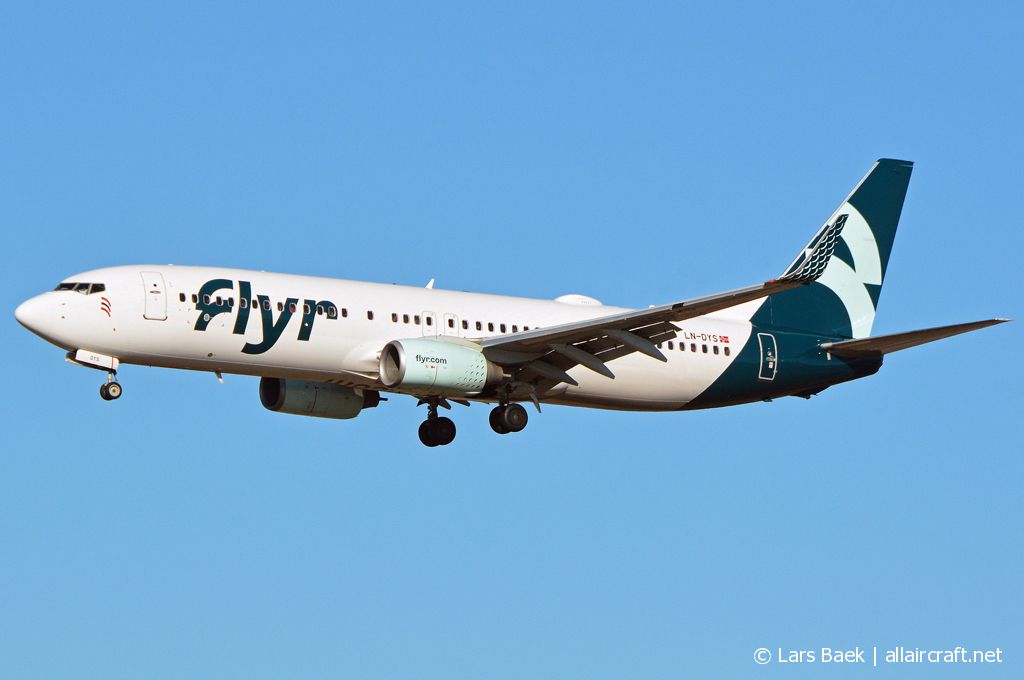 LN-DYS · Boeing 737-8JP(WL) · (CPH / EKCH)