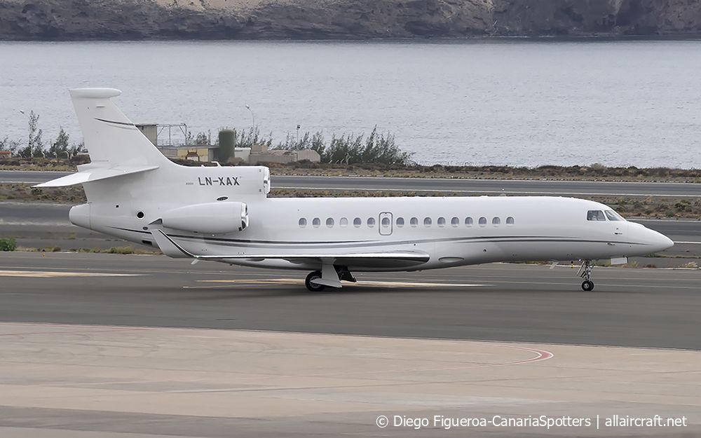 LN-XAX (456) 2019 Dassault Falcon 8X