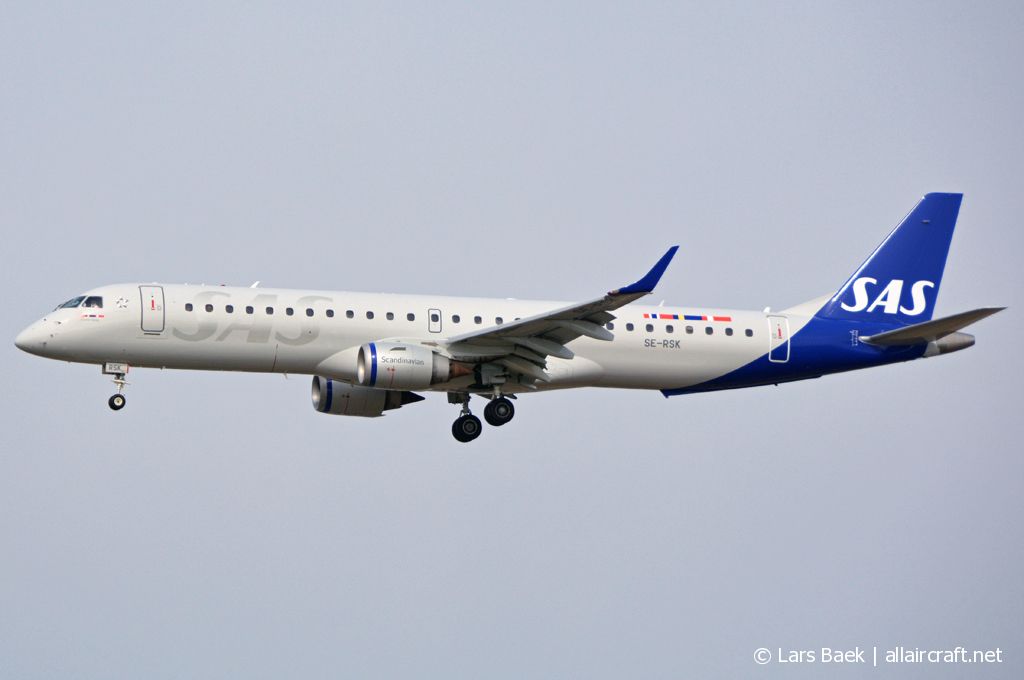 SE-RSK · Embraer 190-200LR · (CPH / EKCH)