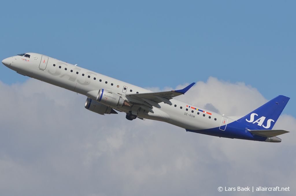 SE-RSM · Embraer 190-200LR · (CPH / EKCH)
