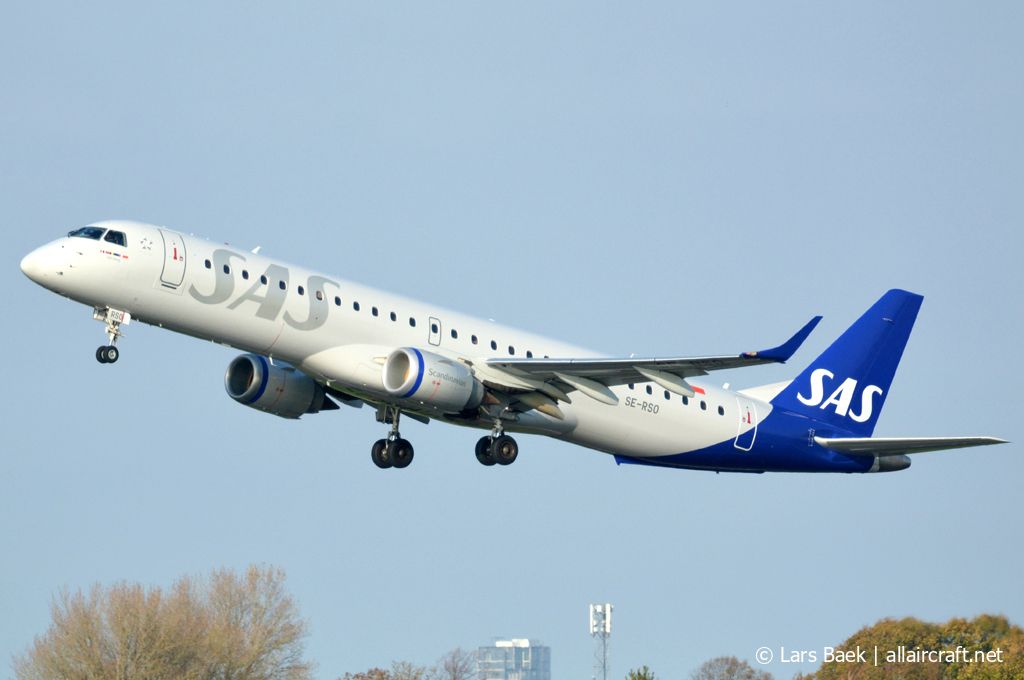 SE-RSO · Embraer 190-200LR · (CPH / EKCH)