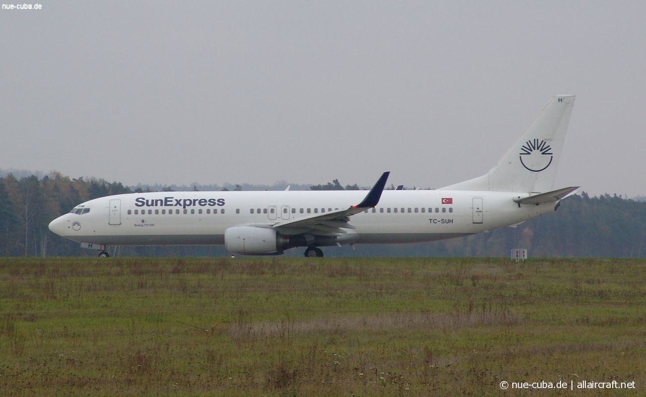 TC-SUH · Boeing 737-8CX(WL) · (NUE / EDDN)