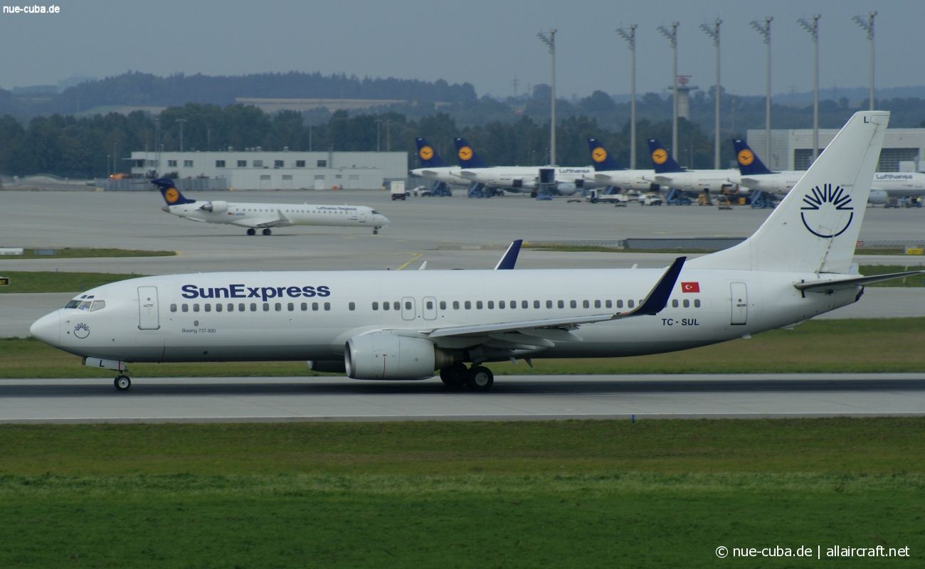 TC-SUL · Boeing 737-85F(WL) · (MUC / EDDM)