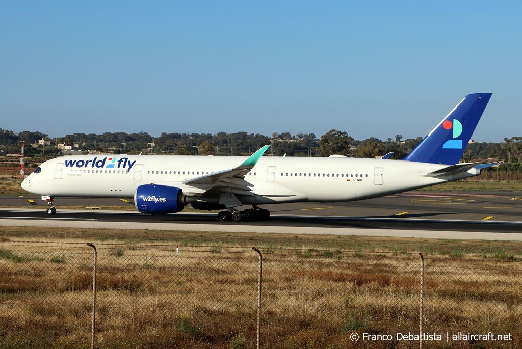 EC-NOI · Airbus A350-941 · (MLA / LMML)