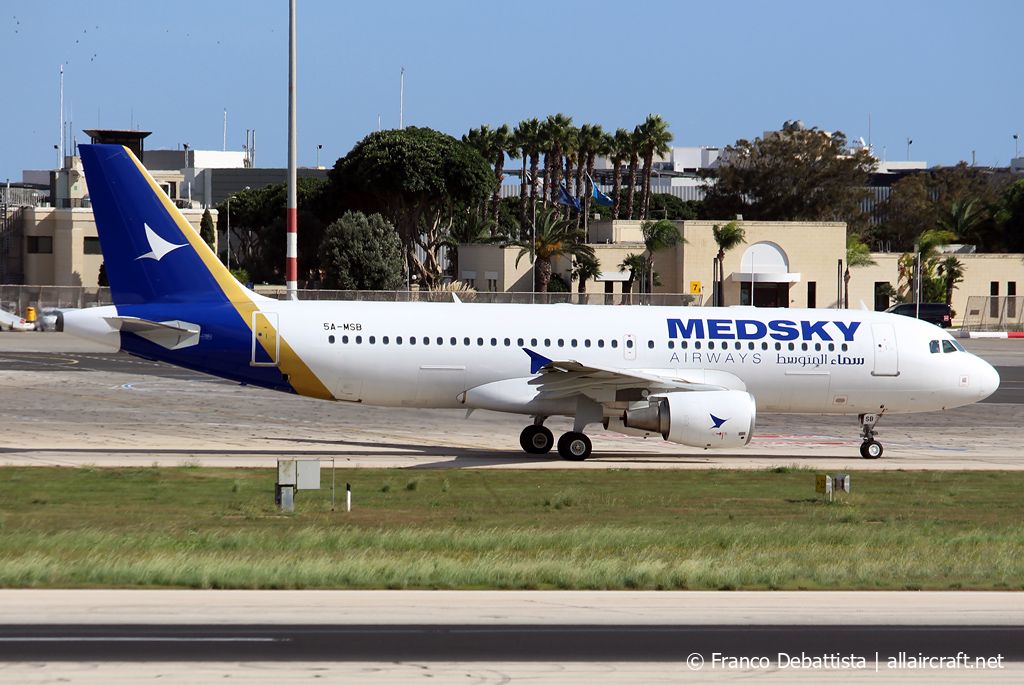5A-MSB (4357) 2010 Airbus A320-214