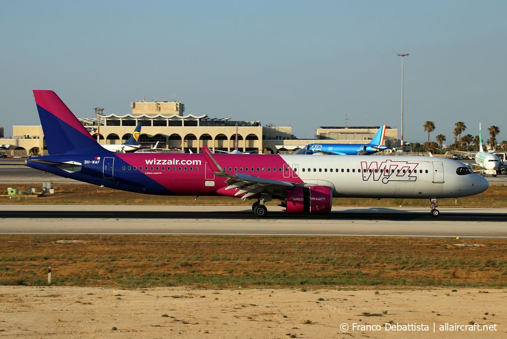 9H-WAF · Airbus A321-271NX · (MLA / LMML)