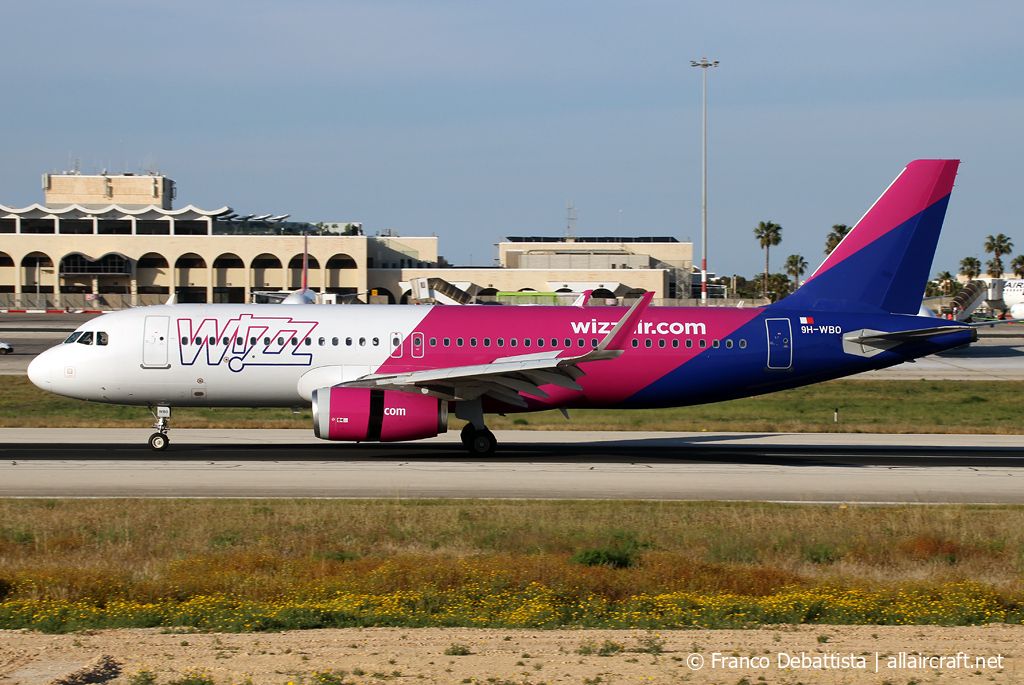 9H-WBO (7695) 2017 Airbus A320-232(WL)