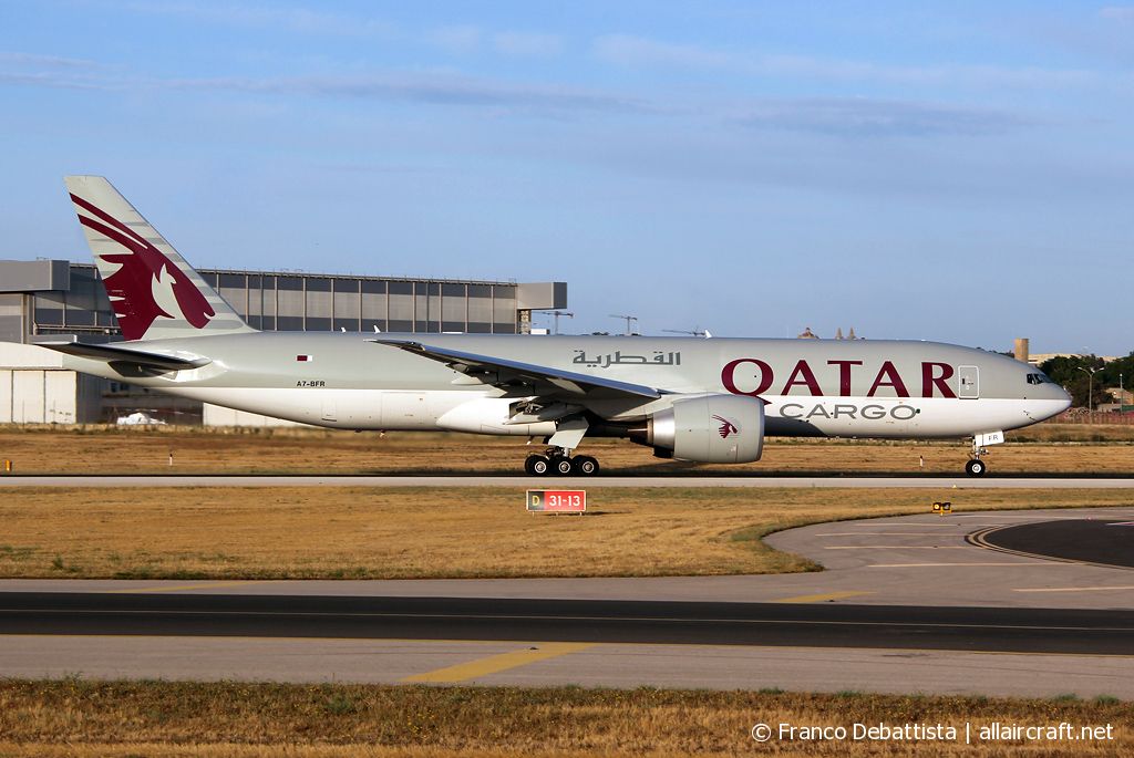 A7-BFR · Boeing 777-FDZ · (MLA / LMML)