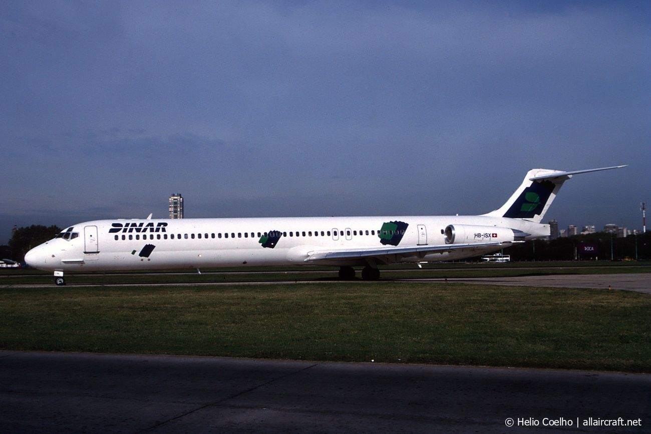 HB-ISX · McDonnell Douglas MD-83 · (AEP / SABE)