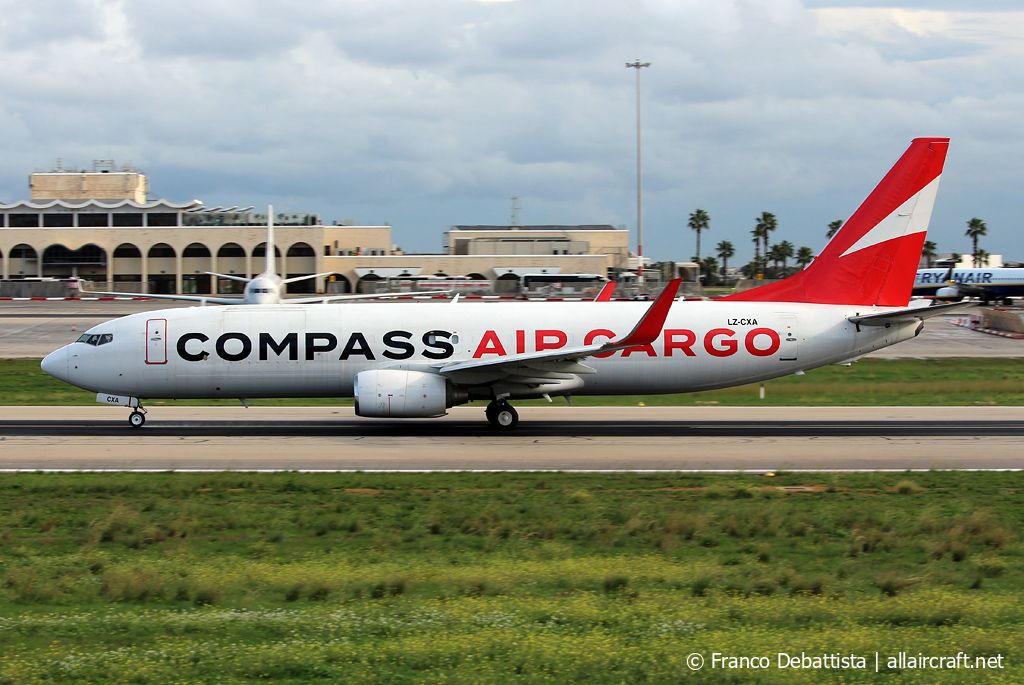 LZ-CXA · Boeing 737-85F(SF)(WL) · (MLA / LMML)