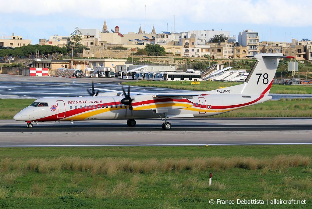 F-ZBMK · De Havilland Canada DHC-8-402 MR · (MLA / LMML)
