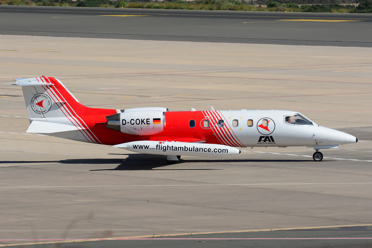 D-COKE (35A-447) 1981 Learjet 35A