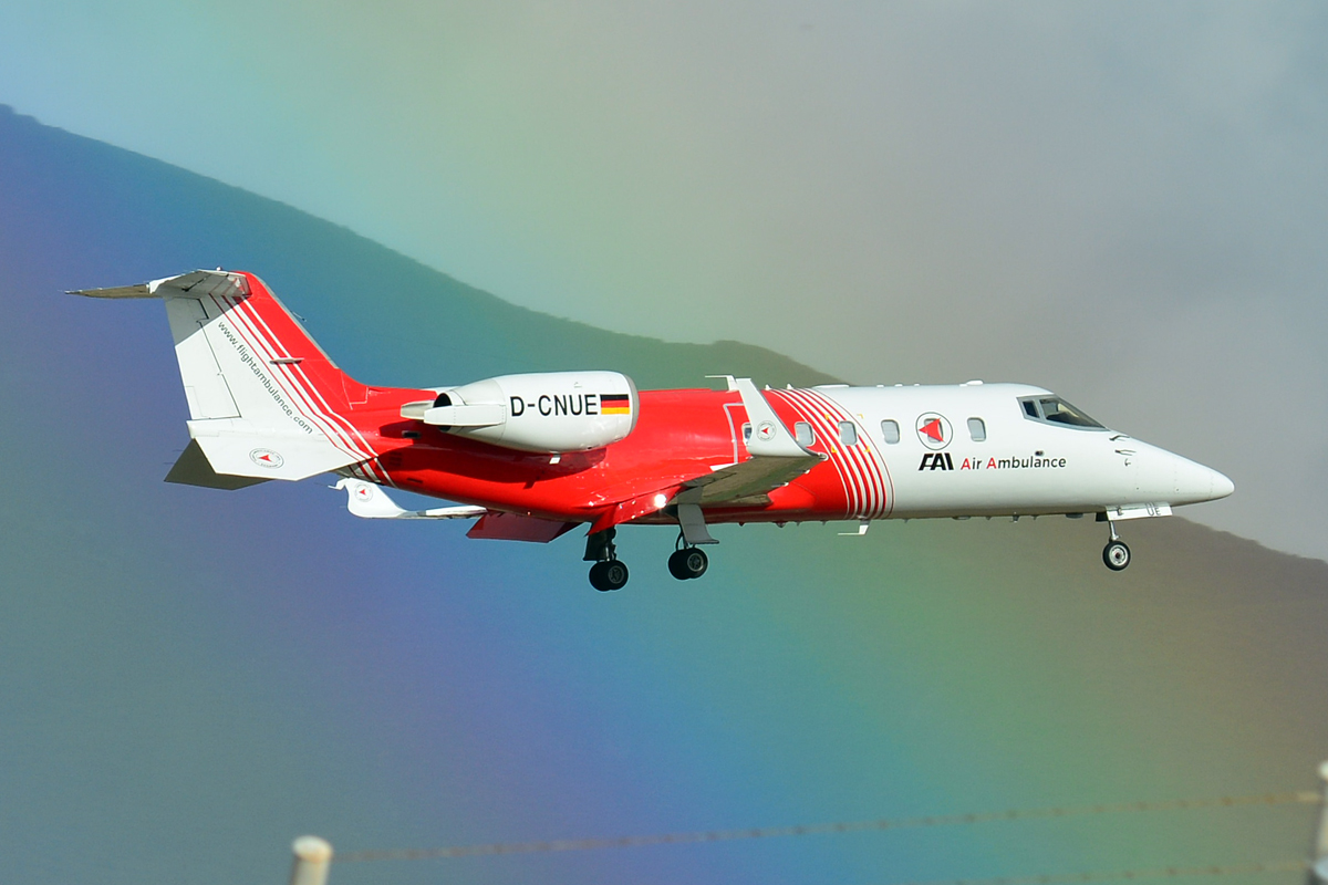 D-CNUE · Bombardier Learjet 60 · (LPA / GCLP)