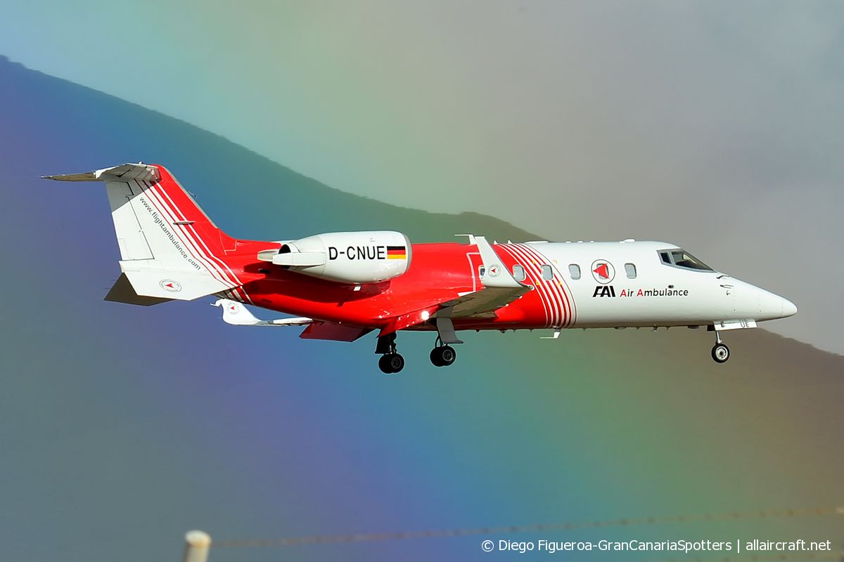 D-CNUE · Bombardier Learjet 60 · (LPA / GCLP)