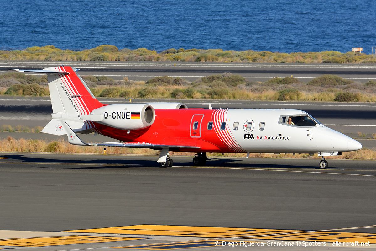 D-CNUE · Bombardier Learjet 60 · (LPA / GCLP)