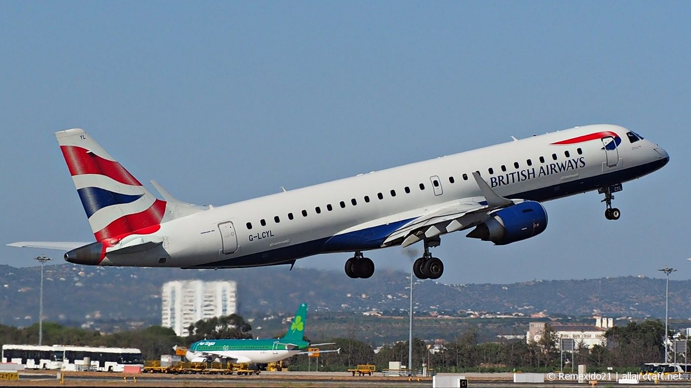 G-LCYL (cn 19000346) Embraer 190-100LR