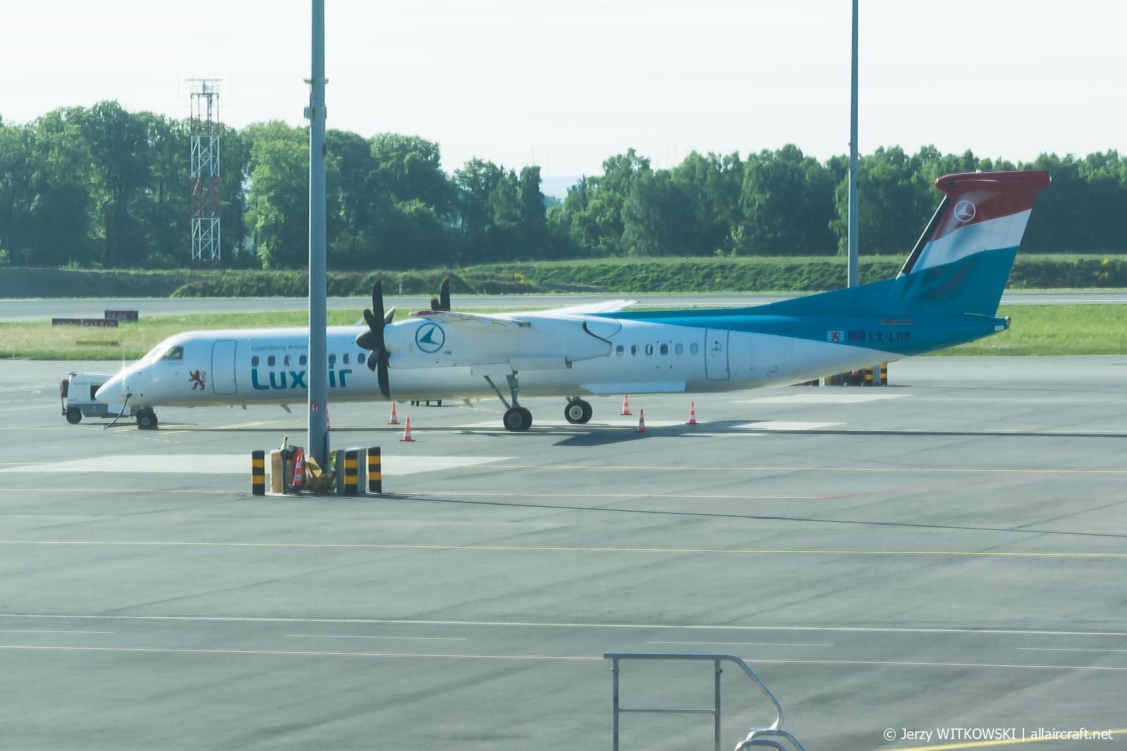 LX-LQB · Bombardier Dash 8-Q402 · (LUX / ELLX)