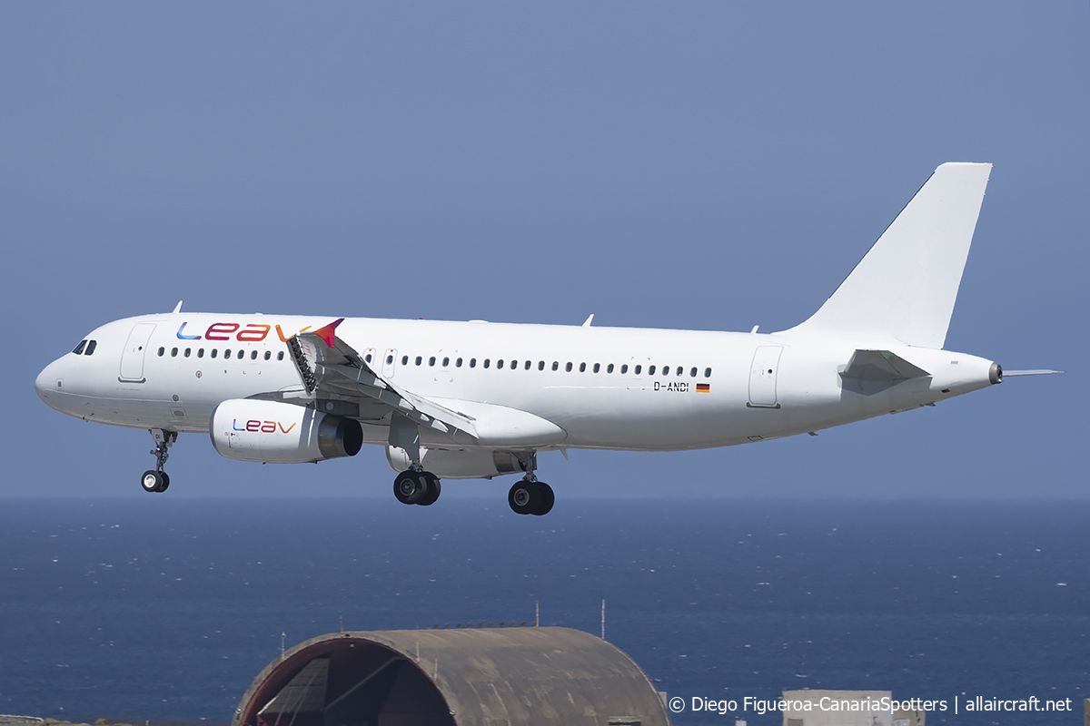 D-ANDI · Airbus A320-232 · (LPA / GCLP)