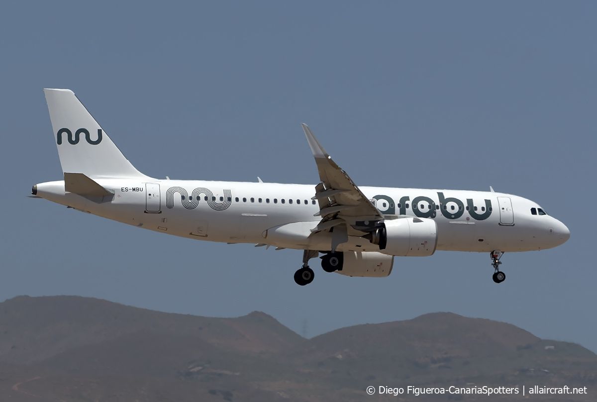 ES-MBU · Airbus A320-271N · (LPA / GCLP)