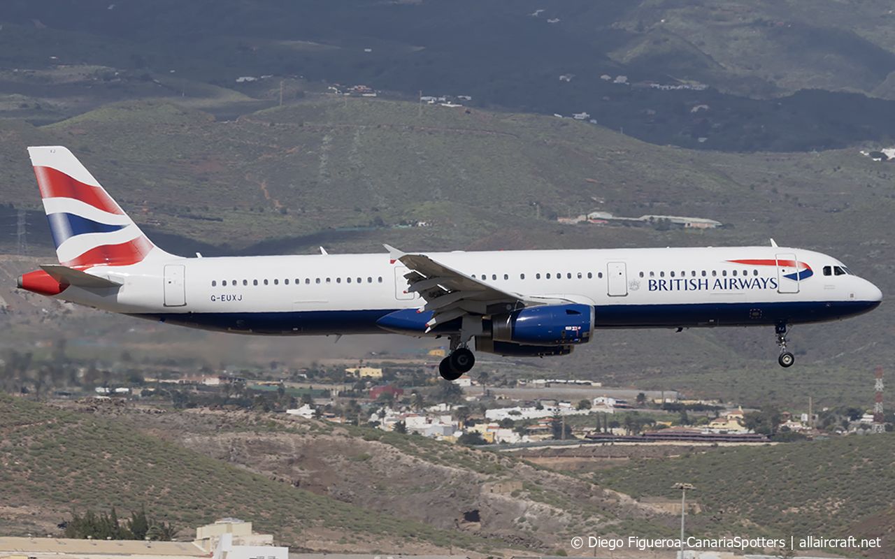 G-EUXJ (3081) 2007 Airbus A321-231