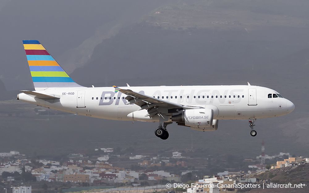 SE-RGD (3346) 2007 Airbus A319-112