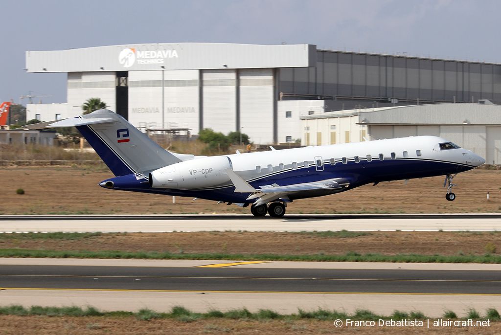 VP-CDP (9690) 2015 Bombardier BD-700-1A11 Global 5000