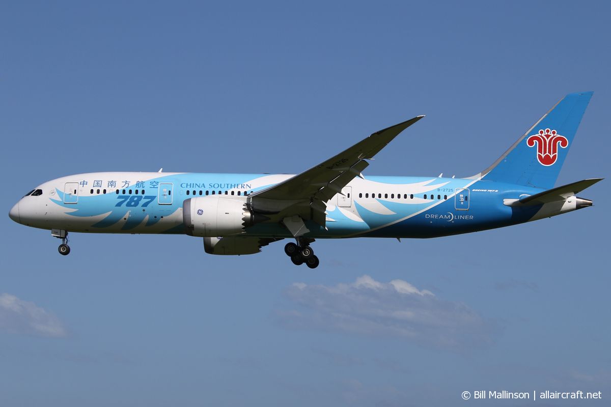 B-2725 (34923) 2013 Boeing 787-8 Dreamliner