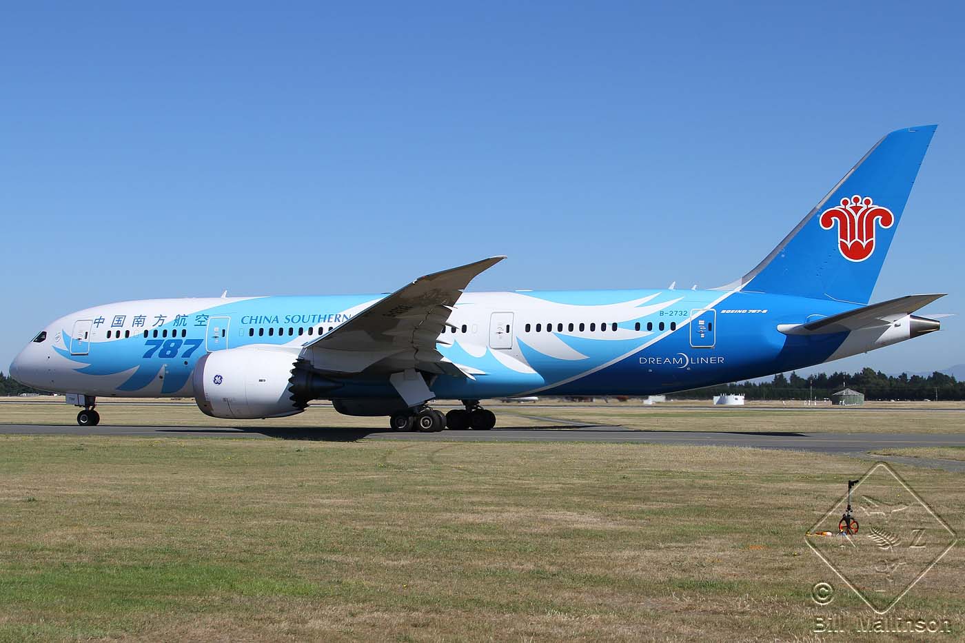 B-2732 · Boeing 787-8 Dreamliner · (CHC / NZCH)