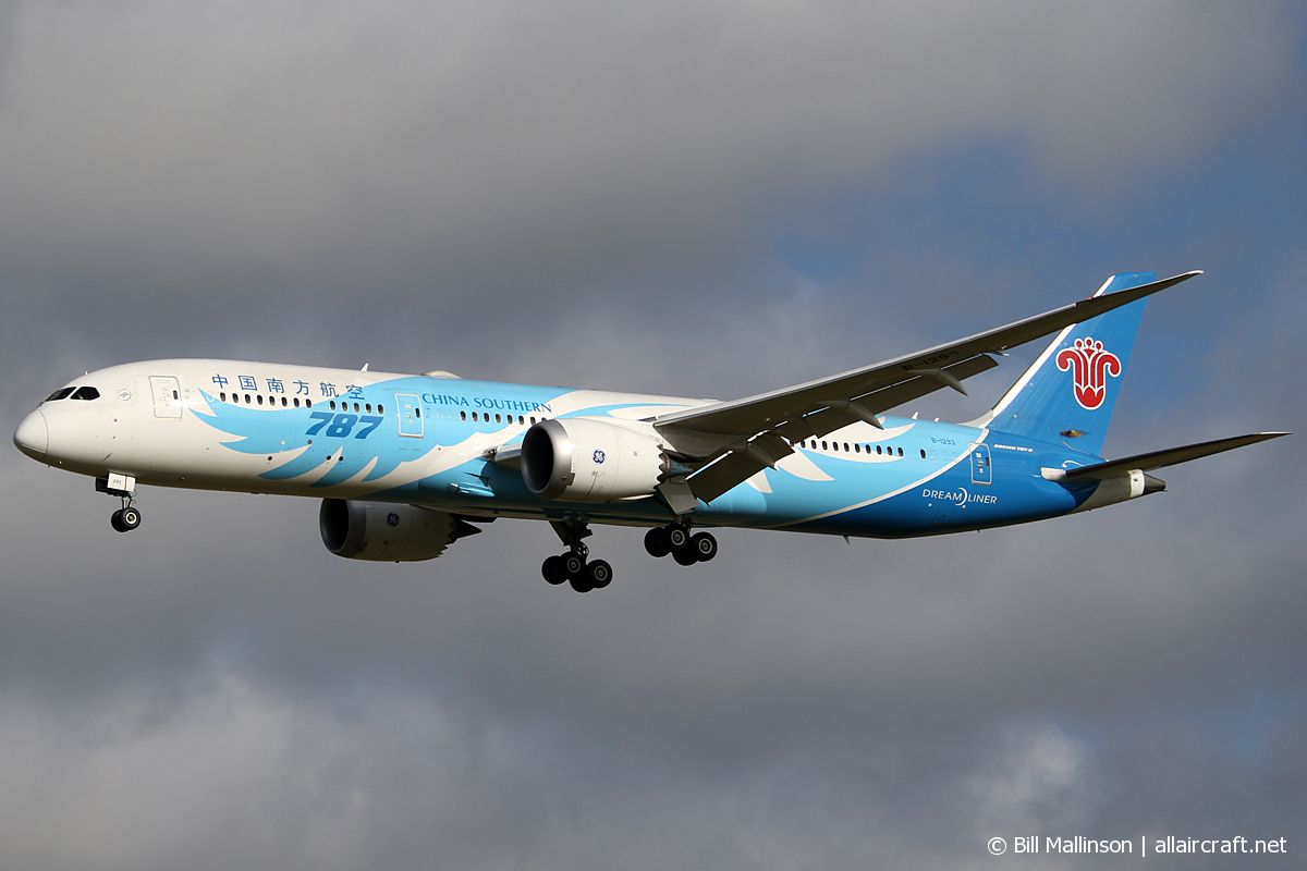 B-1293 · Boeing 787-9 Dreamliner · (CHC / NZCH)