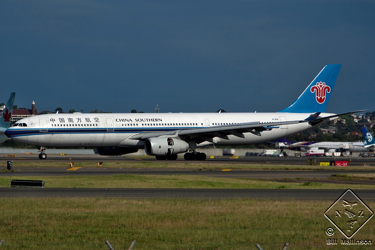 B-6112 · Airbus A330-343 · (SYD / YSSY)