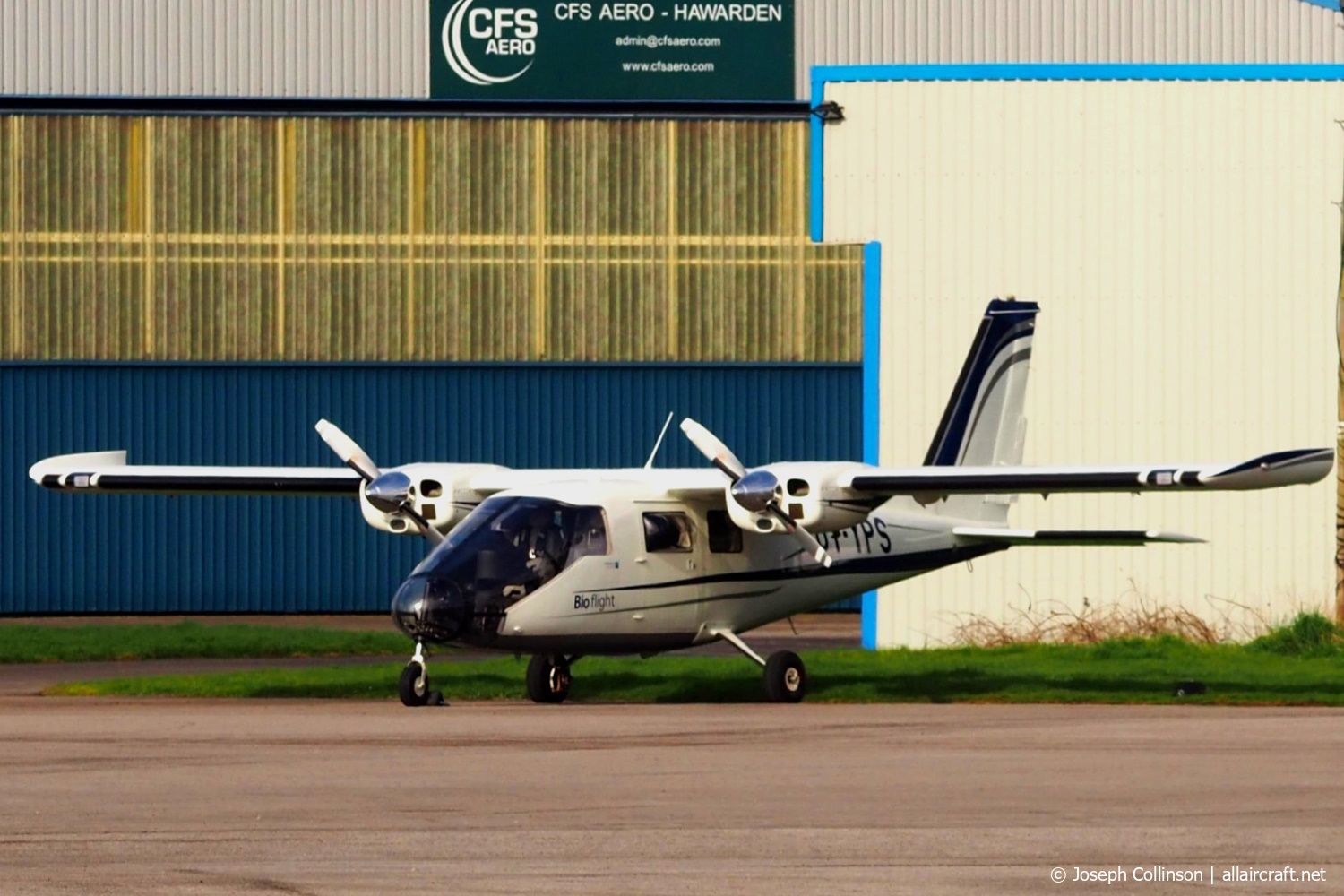 OY-YPS · Vulcanair P-68 Observer 2 · (CEG / EGNR)