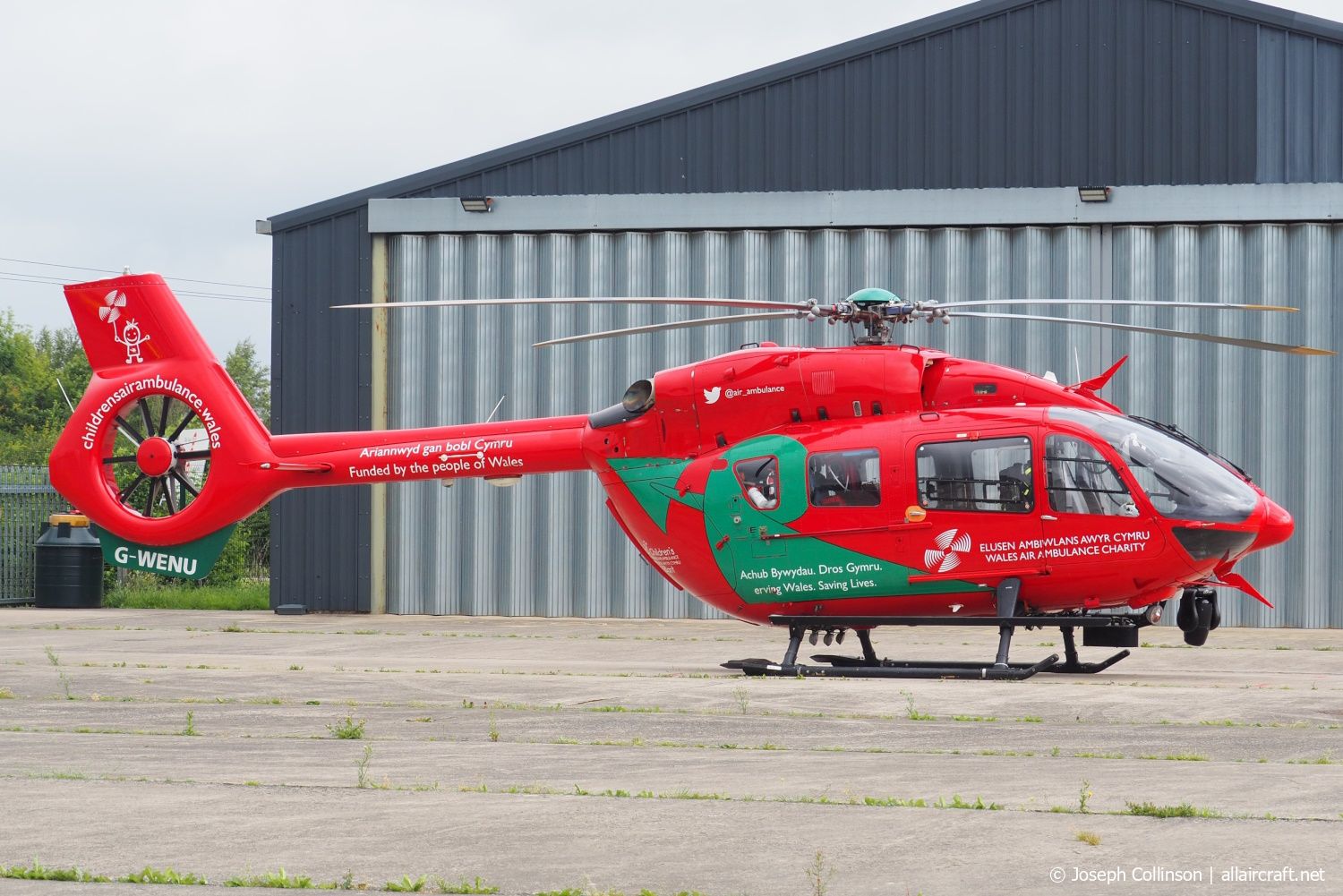 G-WENU (20112) 2016 Airbus Helicopters H145