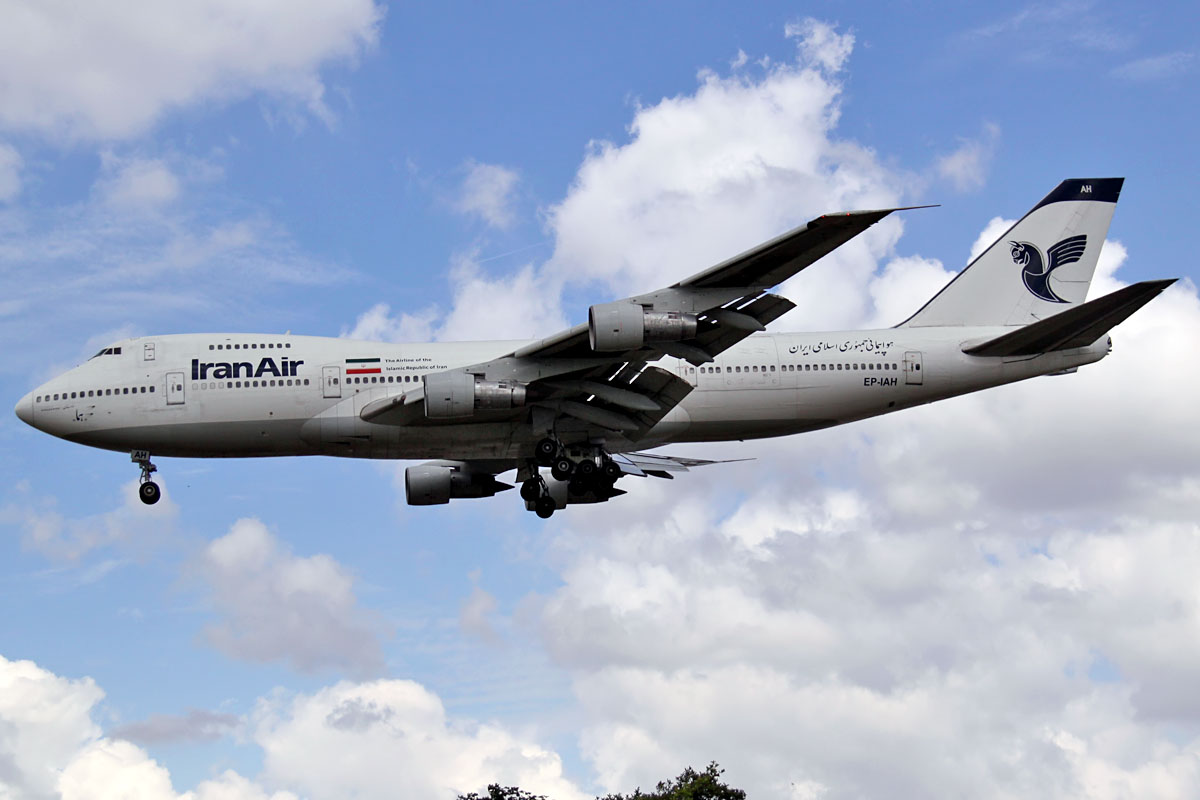 EP-IAH · Boeing 747-286B · (LHR / EGLL)